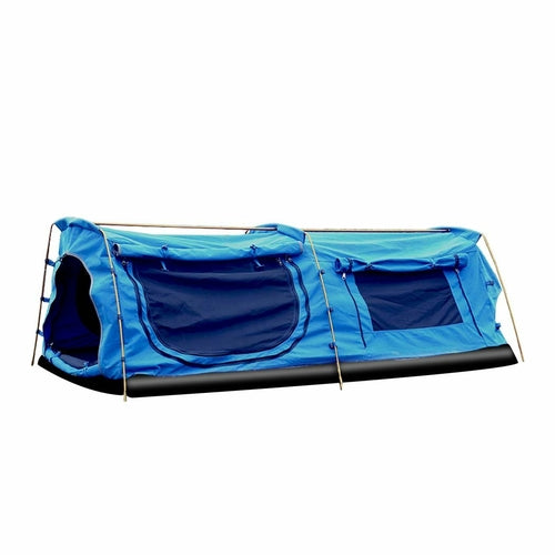 Mountviewe Dome Camping Swag Swags Mattress Canvas Tent Kings Hiking