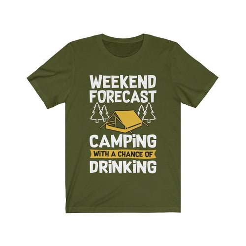 Camping with a Chance of Drinking T-Shirt
