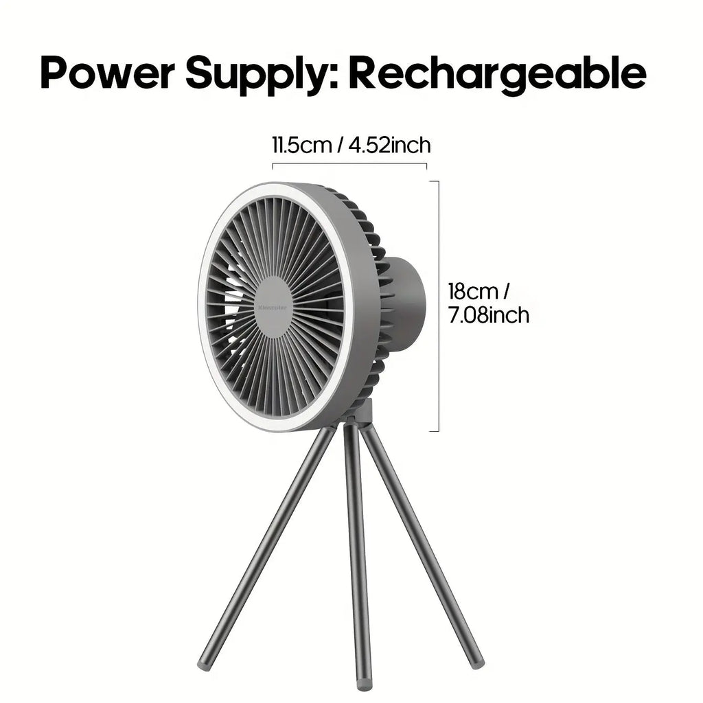 NNETM 10000mAh Rechargeable Camping Fan NNETM
