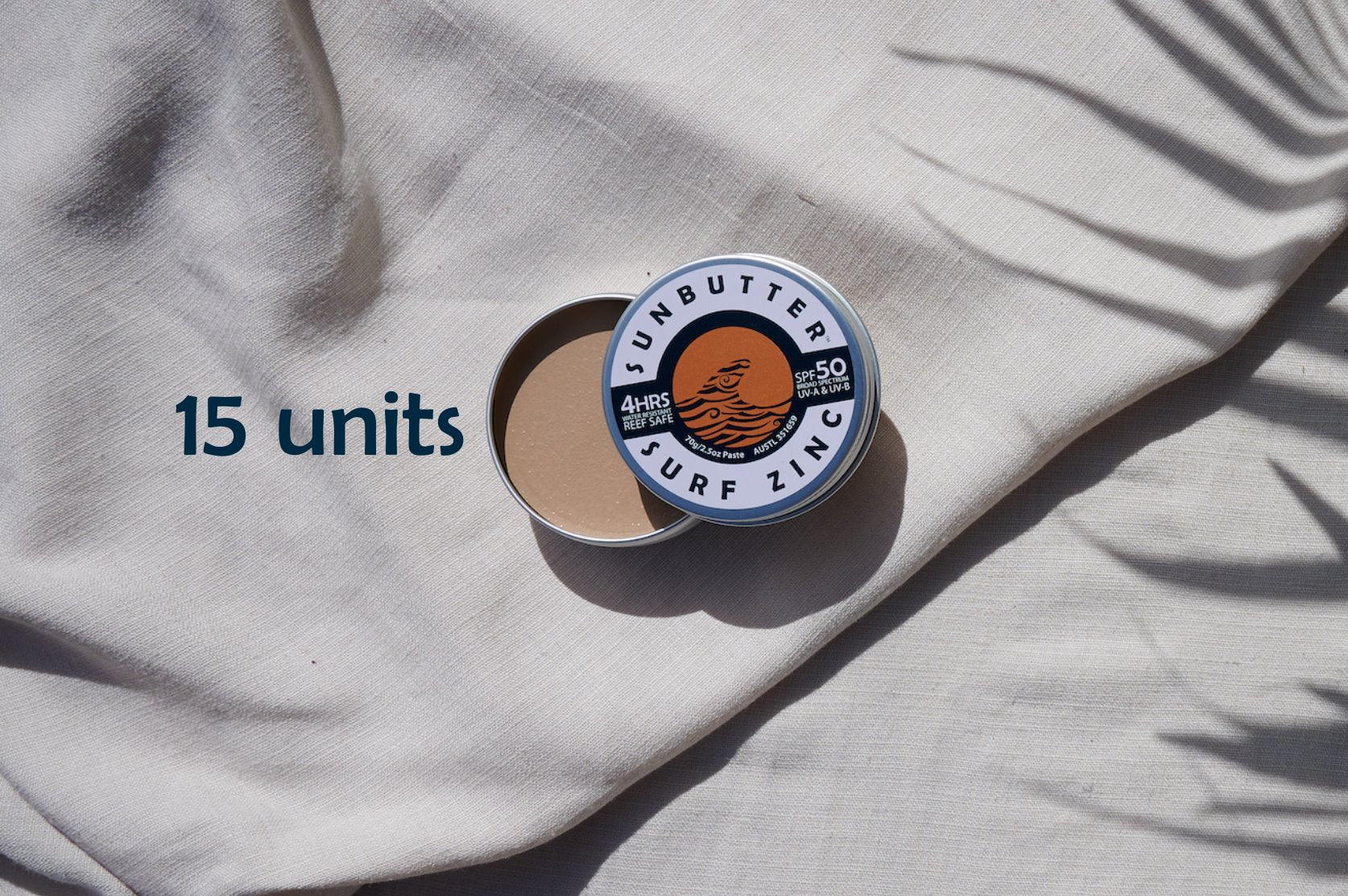 SURF ZINC SPF50 reef safe