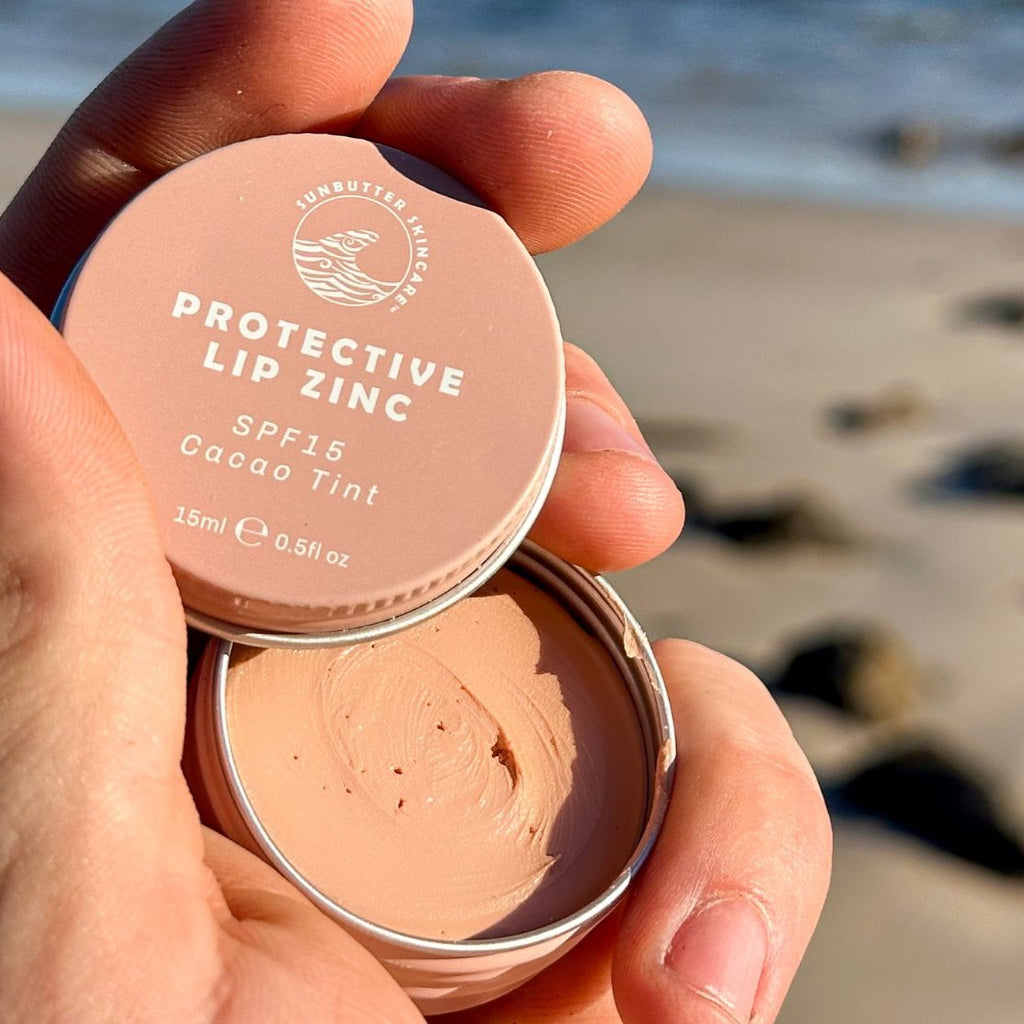 SPF15 Protective Lip Zinc - Cacao Tint *SHORT DATED*
