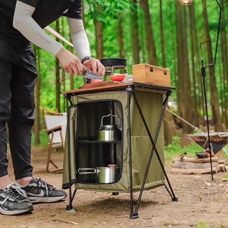 NNETM Storage Cabinet Table Camping NNETM