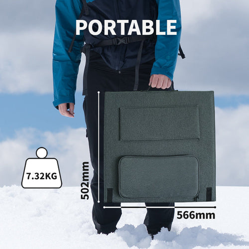 Powerwin Portable Solar panel 220W for outdoor camping & RV
