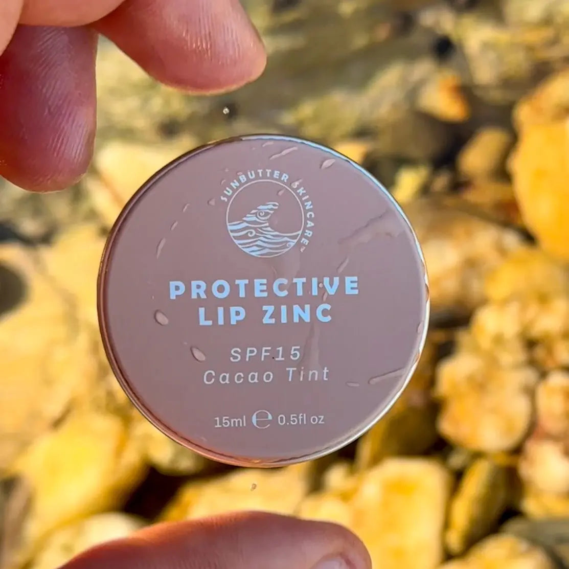 SPF15 Protective Lip Zinc - Cacao Tint-4