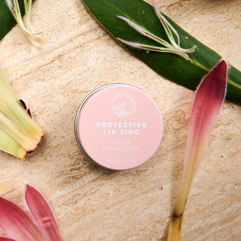 SPF15 Protective Lip Zinc - Protea Tint *SHORT DATED*