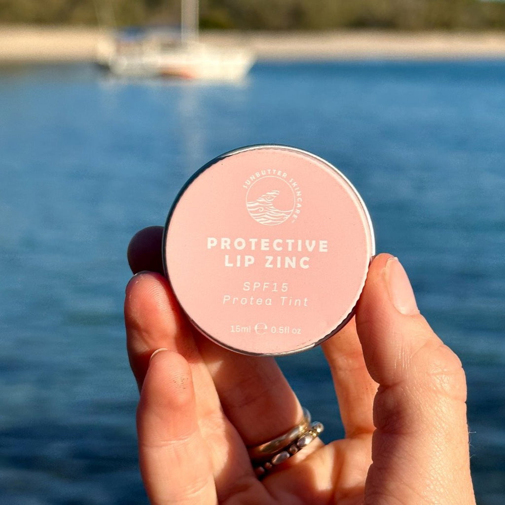 SPF15 Protective Lip Zinc - Protea Tint *SHORT DATED*