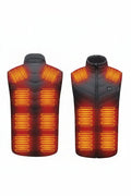 Heated Vest for Men (Large) – USB Rechargeable Smart Jacket with 15 Heating Zones NNETM