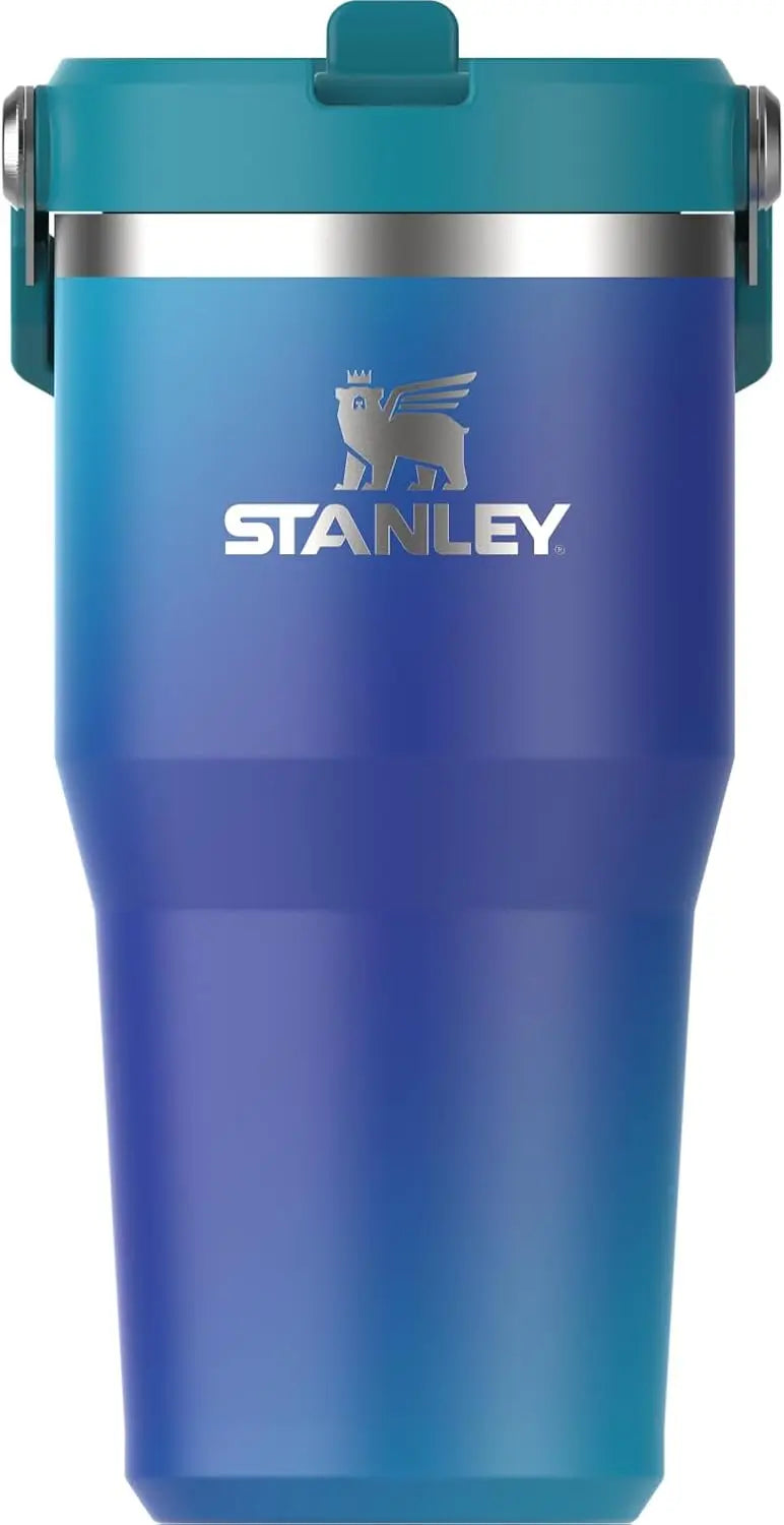 STANLEY IceFlow 2.0 Flip Straw Tumbler, 30 oz, Rose Quartz | Easy Carry Handle | Twist On Lid and Flip Up Straw | Leak Resistant Water Bottle | Insulated Stainless Steel | BPA-Free Coastal Adventure Co