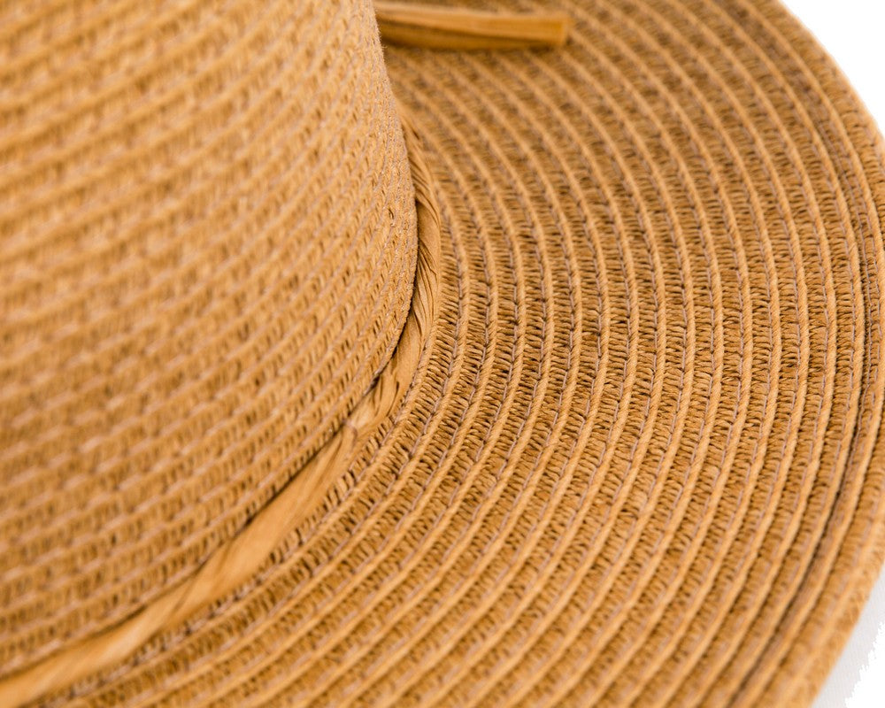 Beige Hat & Bag Summer Beach Set-5