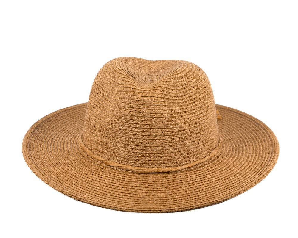 Beige Hat & Bag Summer Beach Set-4