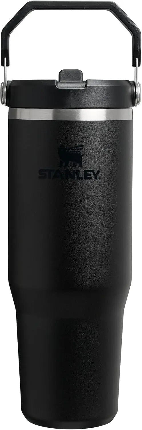 STANLEY IceFlow 2.0 Flip Straw Tumbler, 30 oz, Rose Quartz | Easy Carry Handle | Twist On Lid and Flip Up Straw | Leak Resistant Water Bottle | Insulated Stainless Steel | BPA-Free Coastal Adventure Co