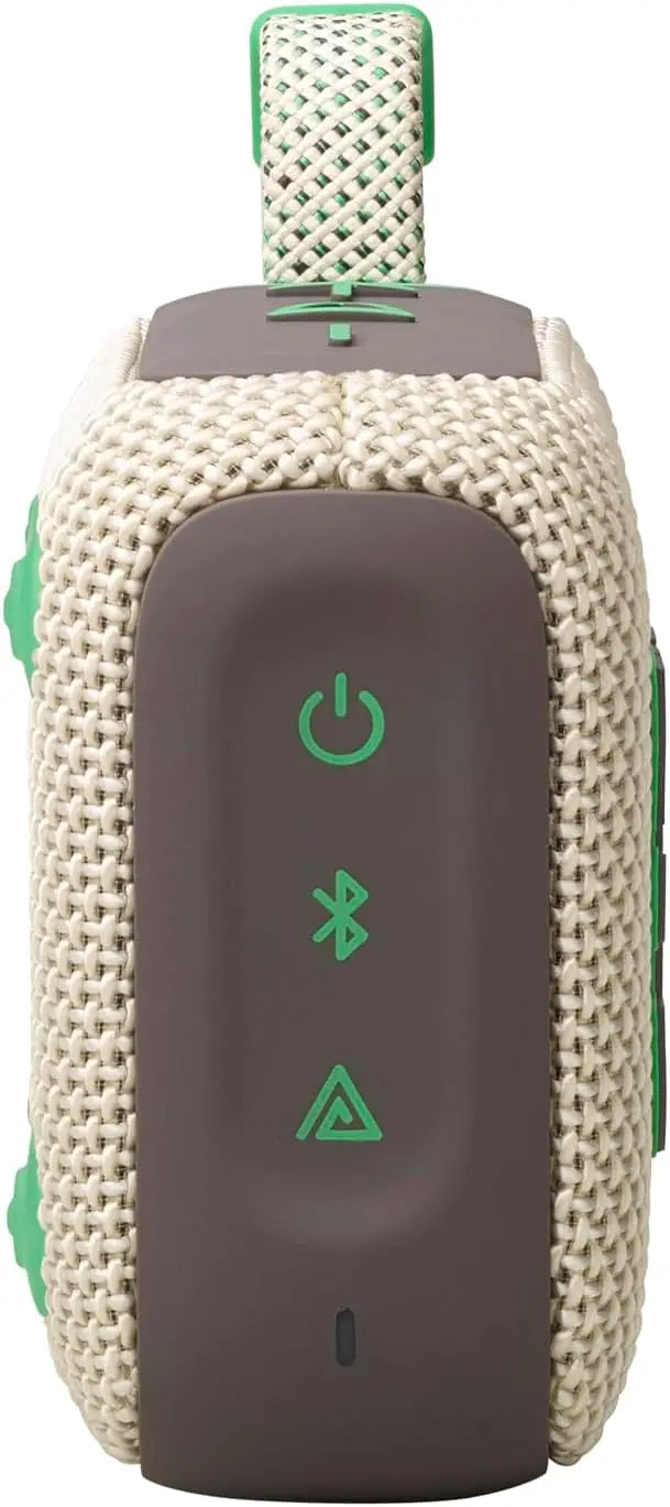 JBL Go 4 - Ultra-Portable Bluetooth Speaker - Sand | Ultra-portable JBL Pro Sound with punchier bass, Up to 7 hours of playtime plus 2 hours with Playtime Boost Coastal Adventure Co