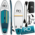 Roc Inflatable Stand Up Paddle Board 10' 6" with Premium SUP Paddle Board Accessories, Wide Stable Design, Non-Slip Comfort Deck for Youth & Adults Coastal Adventure Co