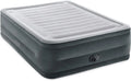 Intex 64417ED 22in Queen Dura-Beam Comfort Plush High-Rise Inflatable Air Mattress with Built in Pump for Travel and Camping, 600lb Weight Capacity Coastal Adventure Co