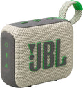 JBL Go 4 - Ultra-Portable Bluetooth Speaker - Sand | Ultra-portable JBL Pro Sound with punchier bass, Up to 7 hours of playtime plus 2 hours with Playtime Boost Coastal Adventure Co