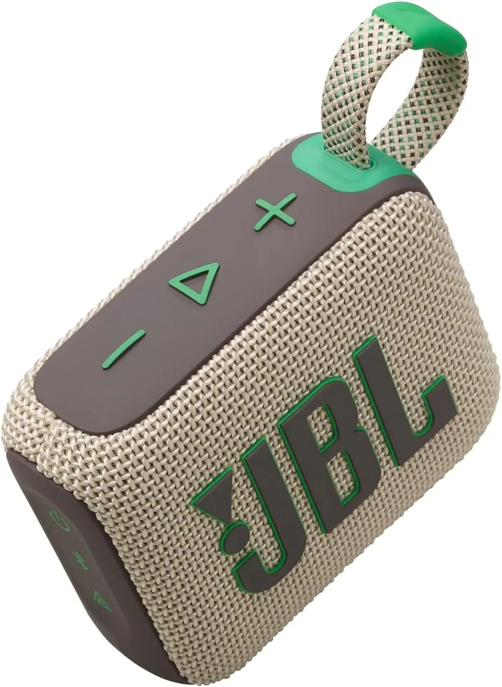JBL Go 4 - Ultra-Portable Bluetooth Speaker - Sand | Ultra-portable JBL Pro Sound with punchier bass, Up to 7 hours of playtime plus 2 hours with Playtime Boost Coastal Adventure Co