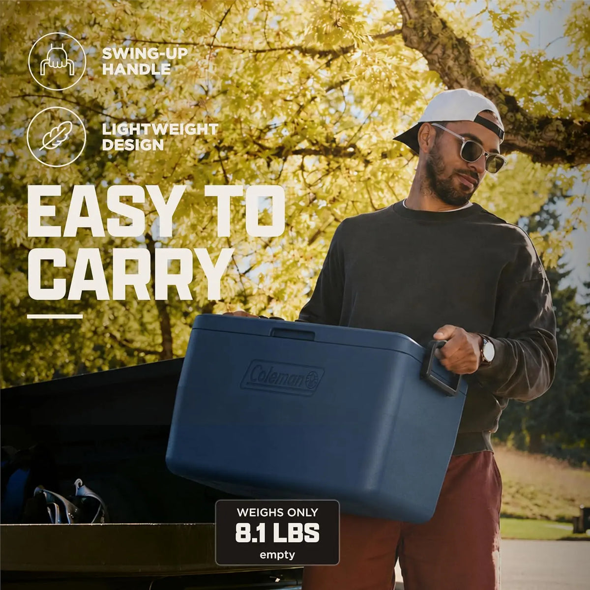 Coleman Chiller 9/16/30/48/60qt Cooler with Ice Retention, Leak Resistant, Great for Camping, Concerts, Sports, and More Coastal Adventure Co