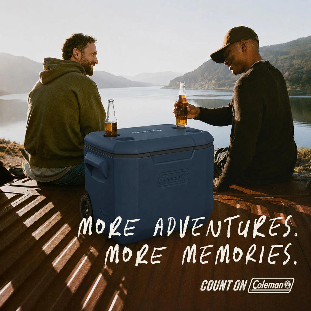 Coleman Chiller 9/16/30/48/60qt Cooler with Ice Retention, Leak Resistant, Great for Camping, Concerts, Sports, and More Coastal Adventure Co