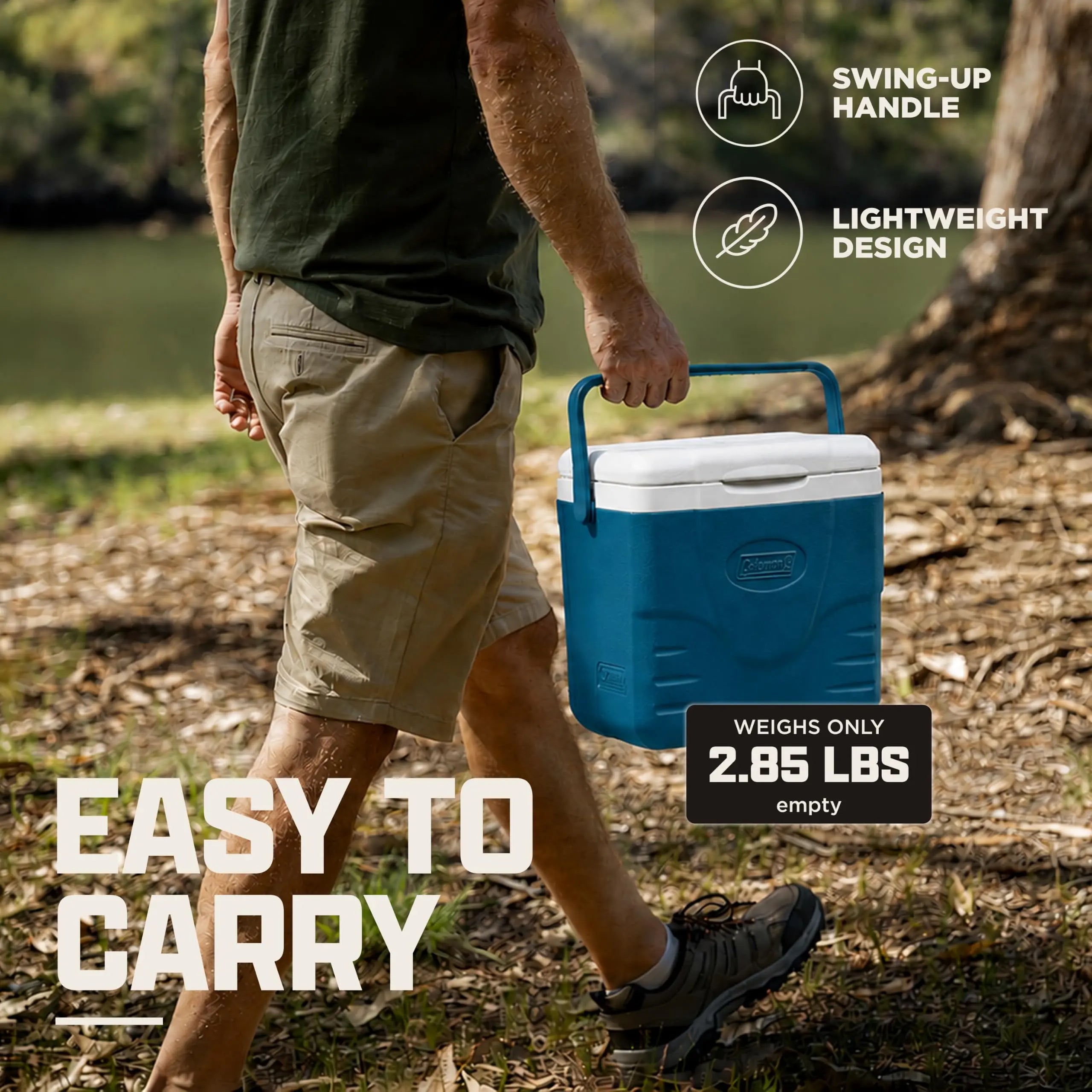 Coleman Chiller 9/16/30/48/60qt Cooler with Ice Retention, Leak Resistant, Great for Camping, Concerts, Sports, and More Coastal Adventure Co