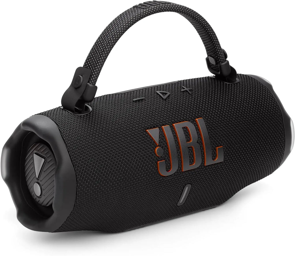 JBL Charge 6 Portable Bluetooth Speaker, Waterproof, Drop-Proof - Black | Long Battery Life Up To 28 Hours, Quick Charging, Built-In Powerbank, Weatherproof For Outdoor, Poolside, And Shower Use Coastal Adventure Co