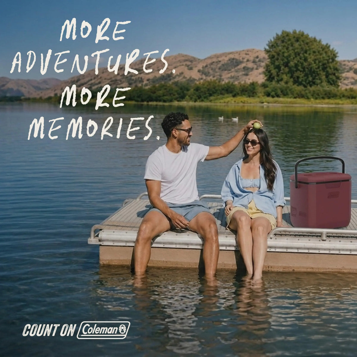 Coleman Chiller 9/16/30/48/60qt Cooler with Ice Retention, Leak Resistant, Great for Camping, Concerts, Sports, and More Coastal Adventure Co