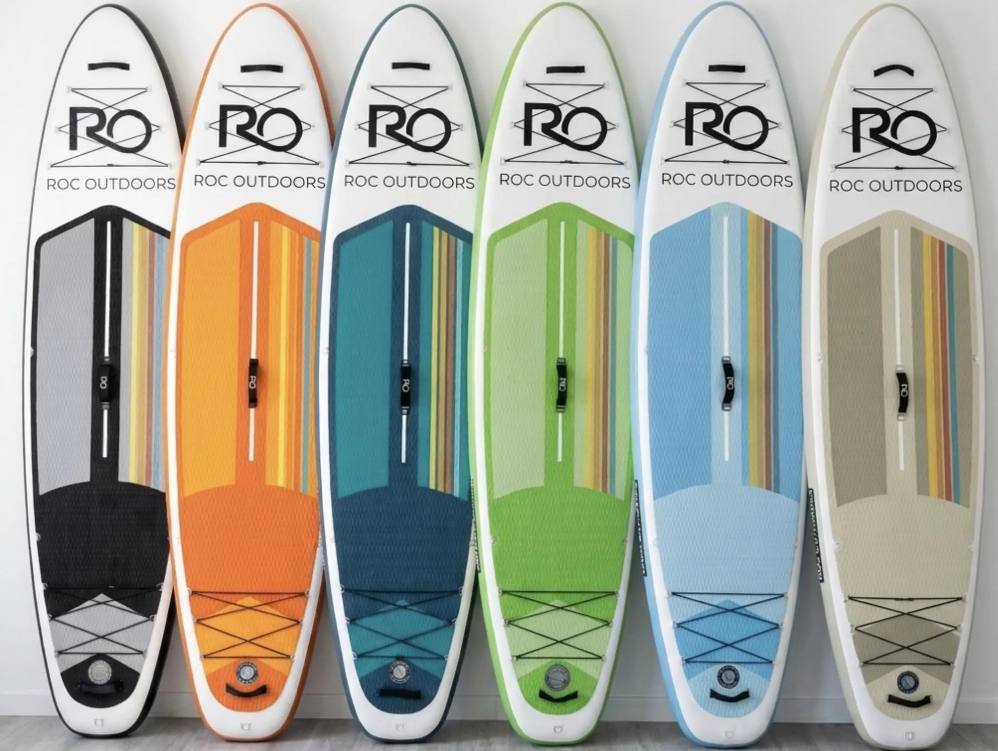 Roc Inflatable Stand Up Paddle Board 10' 6" with Premium SUP Paddle Board Accessories, Wide Stable Design, Non-Slip Comfort Deck for Youth & Adults Coastal Adventure Co