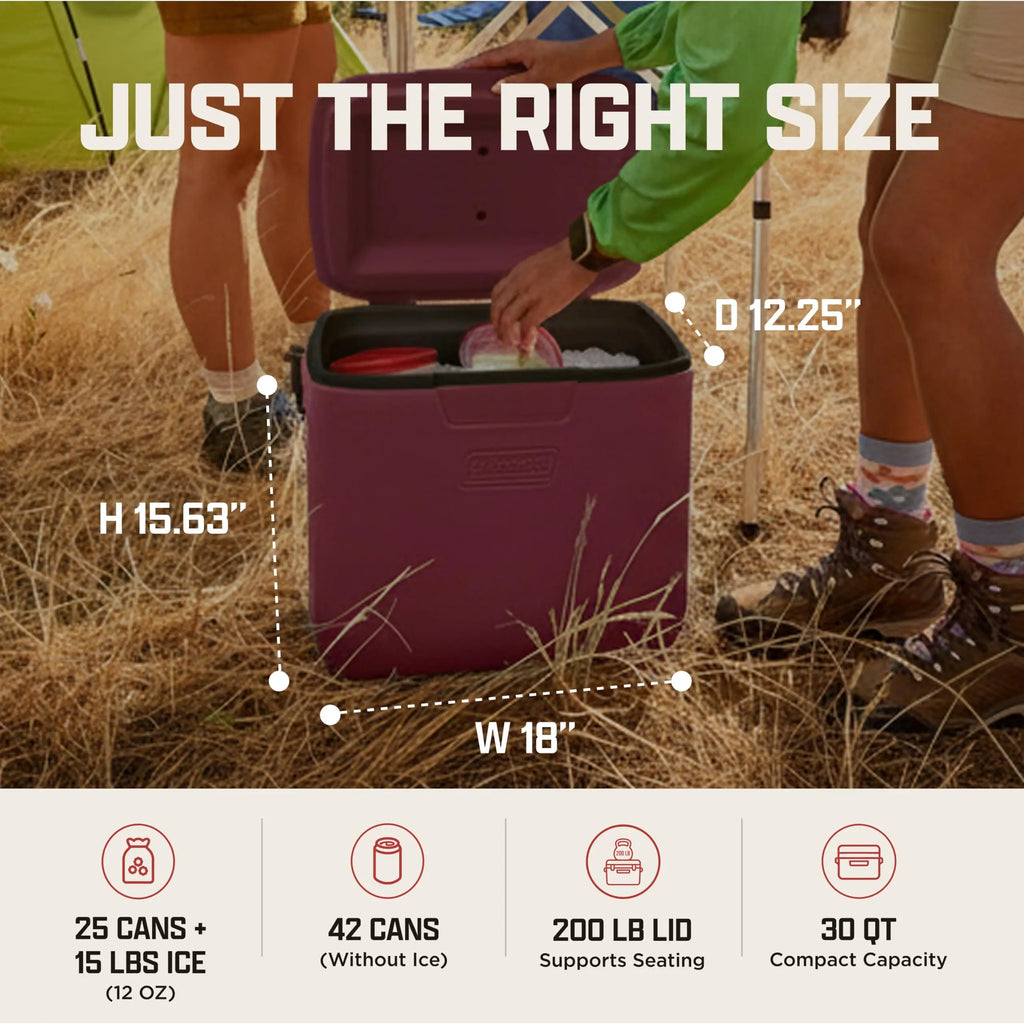 Coleman Chiller 9/16/30/48/60qt Cooler with Ice Retention, Leak Resistant, Great for Camping, Concerts, Sports, and More Coastal Adventure Co