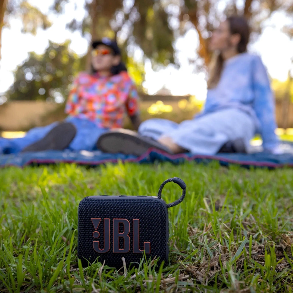 JBL Go 4 - Ultra-Portable Bluetooth Speaker - Sand | Ultra-portable JBL Pro Sound with punchier bass, Up to 7 hours of playtime plus 2 hours with Playtime Boost Coastal Adventure Co