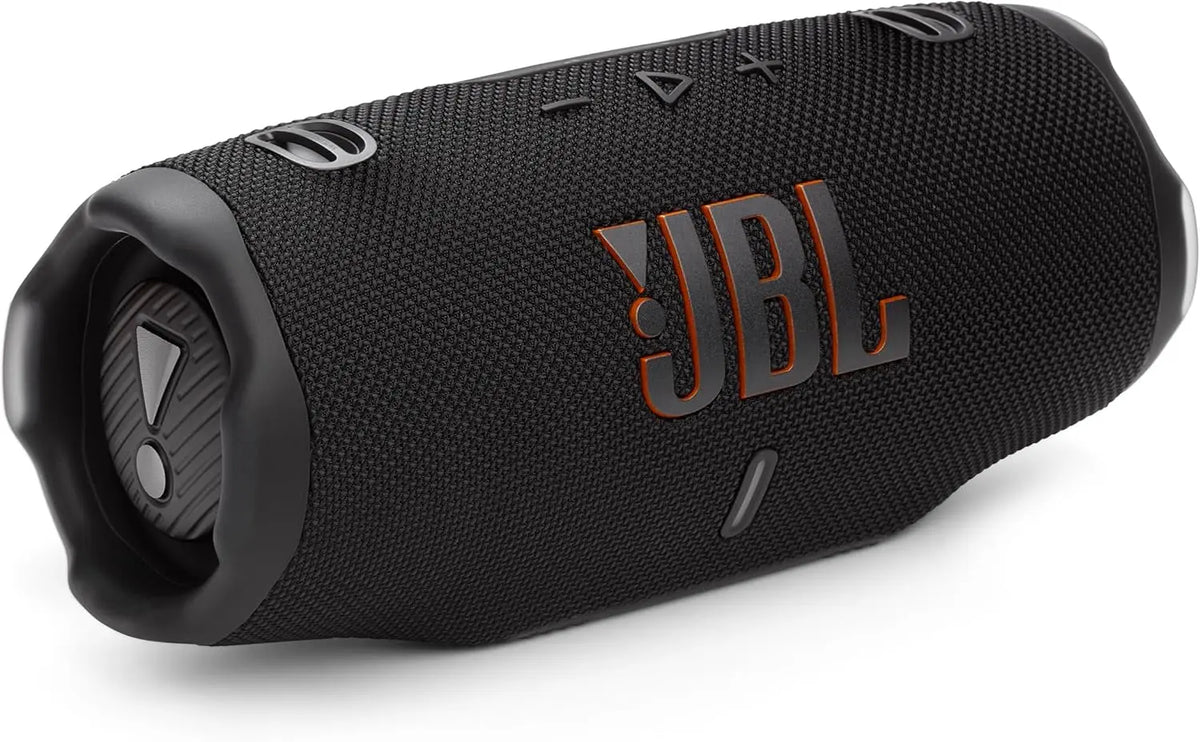 JBL Charge 6 Portable Bluetooth Speaker, Waterproof, Drop-Proof - Black | Long Battery Life Up To 28 Hours, Quick Charging, Built-In Powerbank, Weatherproof For Outdoor, Poolside, And Shower Use Coastal Adventure Co