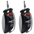 VidaXL camping showers 2 pcs solar 20 l