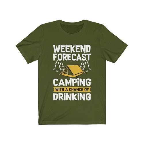 Camping with a Chance of Drinking T-Shirt