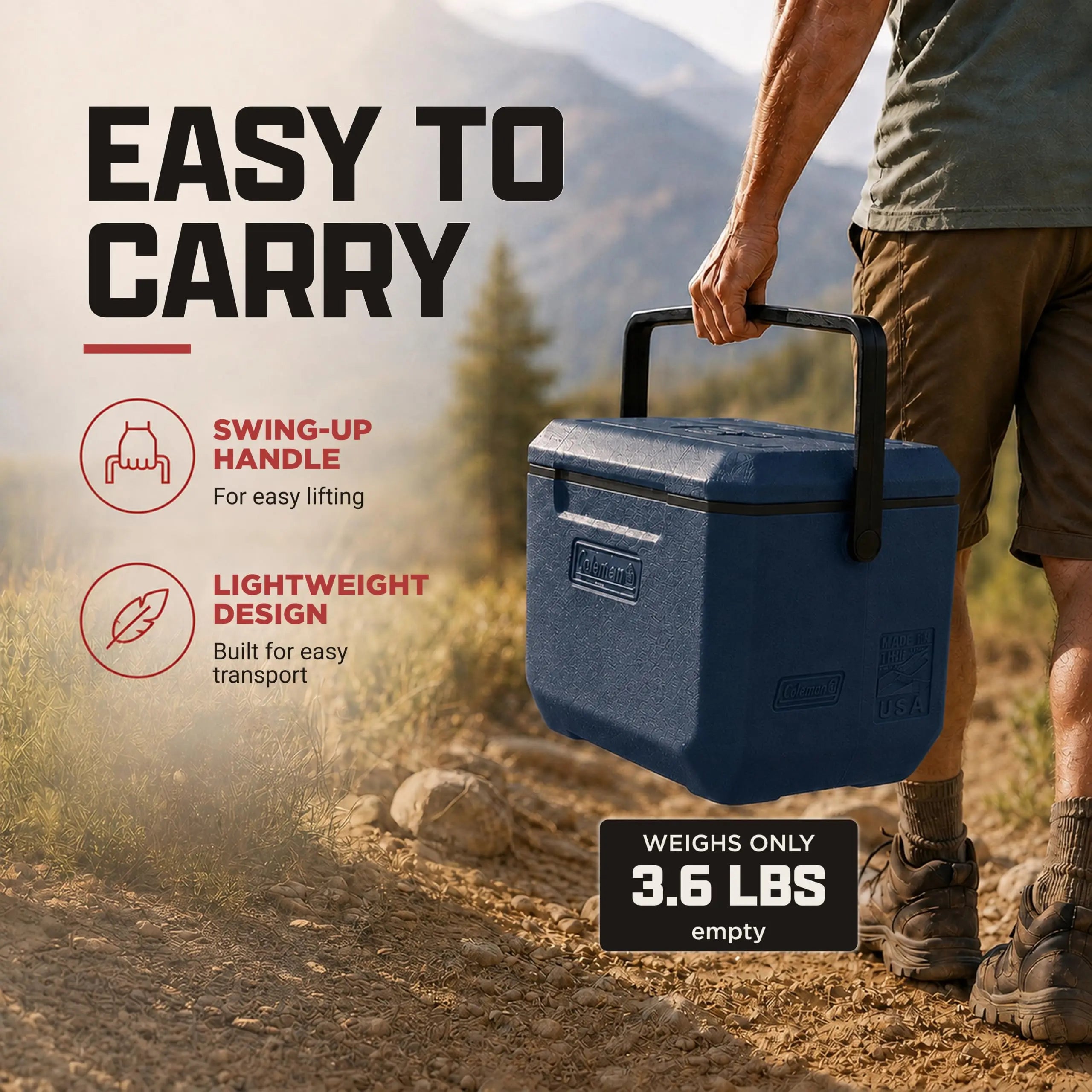 Coleman Chiller 9/16/30/48/60qt Cooler with Ice Retention, Leak Resistant, Great for Camping, Concerts, Sports, and More Coastal Adventure Co
