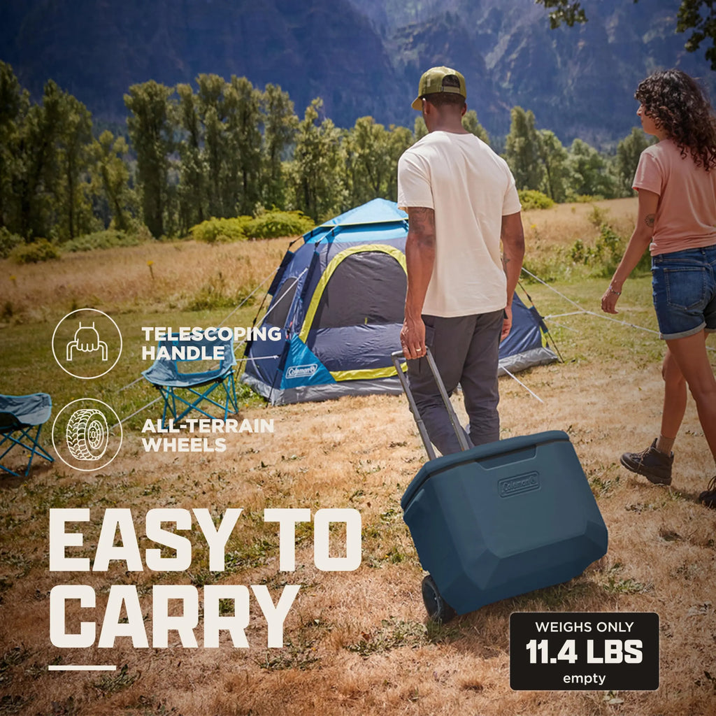 Coleman Chiller 9/16/30/48/60qt Cooler with Ice Retention, Leak Resistant, Great for Camping, Concerts, Sports, and More Coastal Adventure Co