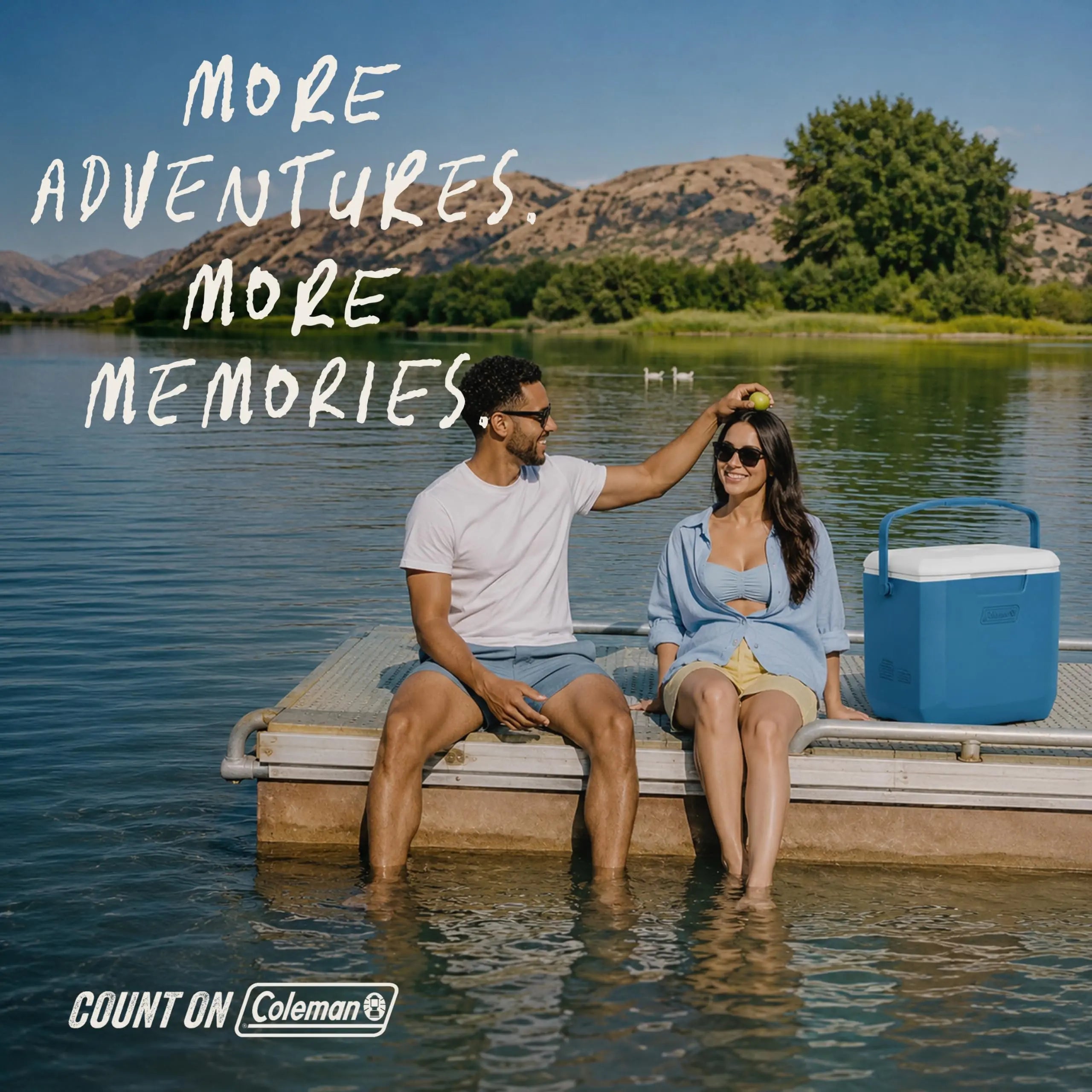 Coleman Chiller 9/16/30/48/60qt Cooler with Ice Retention, Leak Resistant, Great for Camping, Concerts, Sports, and More Coastal Adventure Co