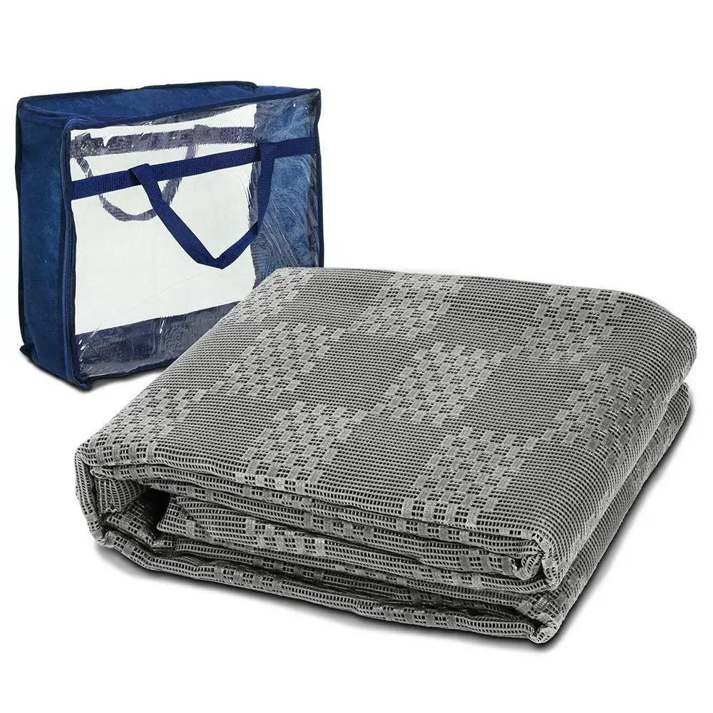 NNEDSZ 4M X 2.5M Matting 600 GSM Floor Mats Mesh Caravan Parks Annexes-0