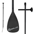 Arya Life 3 Piece Stand Up Paddle Board Paddle, SUP Paddle with Fiberglass Blade, Adjustable Carbon Fiber Shaft, 70-86 Inches, Black-0