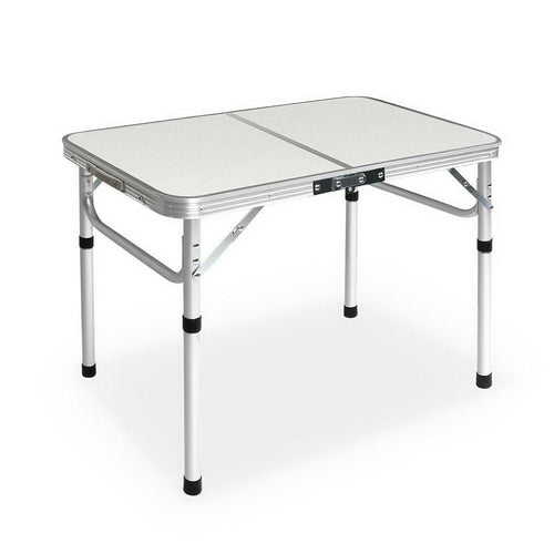 Weisshorn Folding Camping Table 90CM Adjustable Portable Outdoor