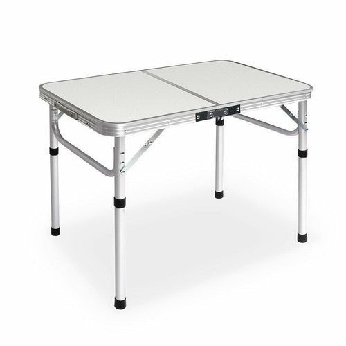 Weisshorn Folding Camping Table 90CM Adjustable Portable Outdoor