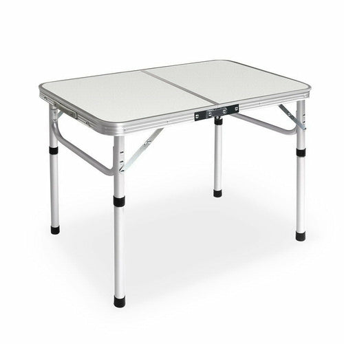 Weisshorn Folding Camping Table 90CM Adjustable Portable Outdoor