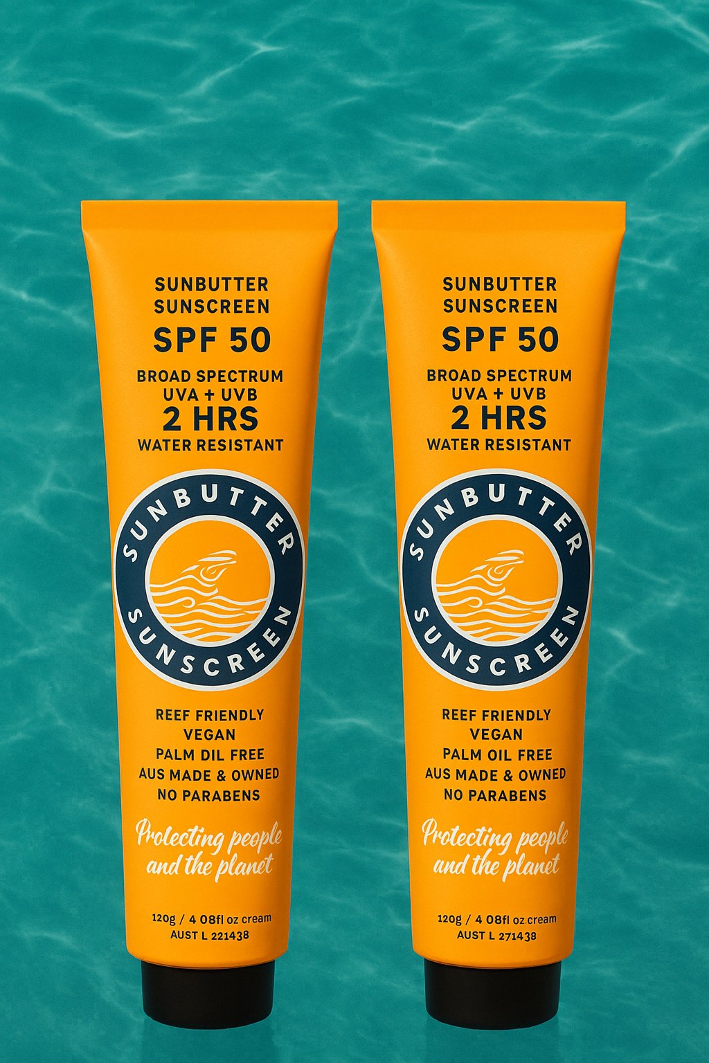 SunButter Skincare SPF50 Tube - 120g - 12 pack!-1