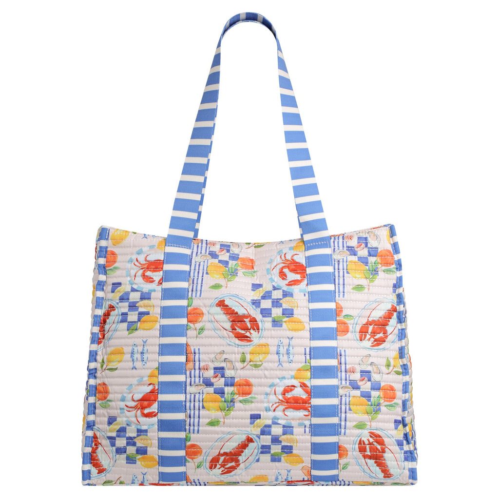 Striped Beach Bag-La Mer