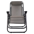 NNEDSZ Outdoor Portable Recliner - Grey