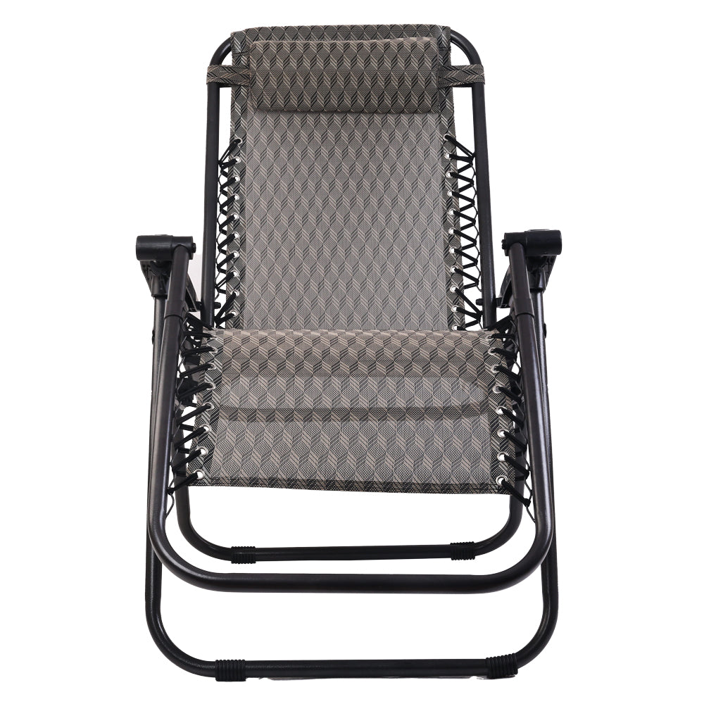 NNEDSZ Outdoor Portable Recliner - Grey