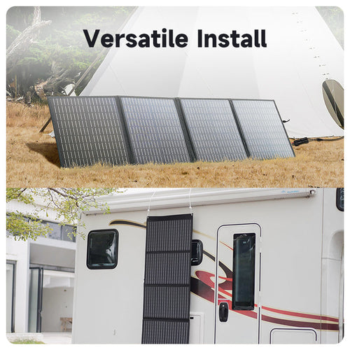 Powerwin Portable Solar panel 110W for outdoor camping & RV