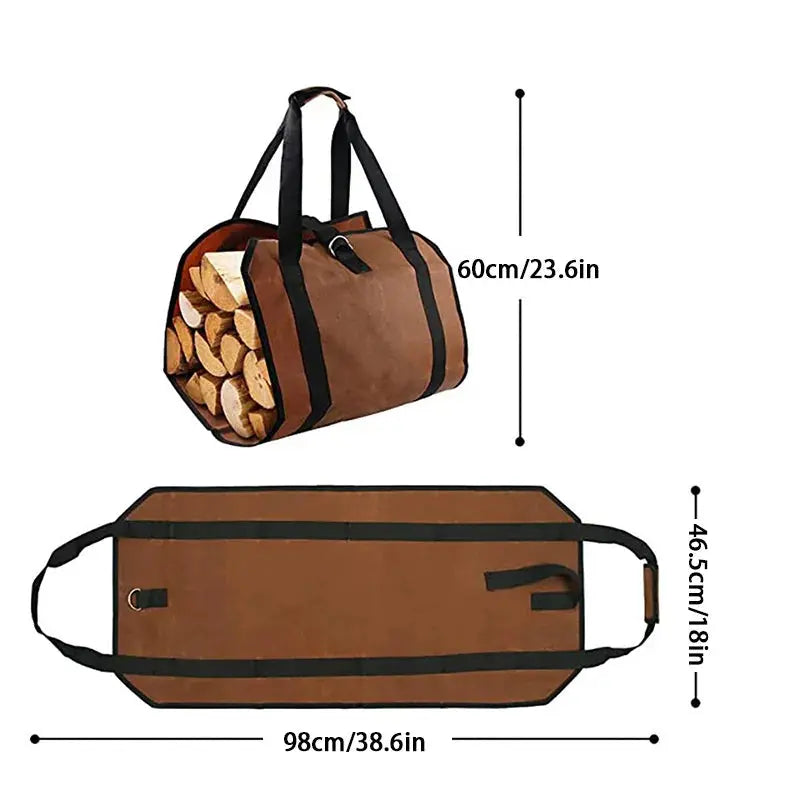 Firewood Bag Wear-resistant OBA