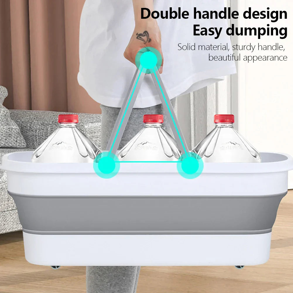 Rectangular Bucket Portable Plastic