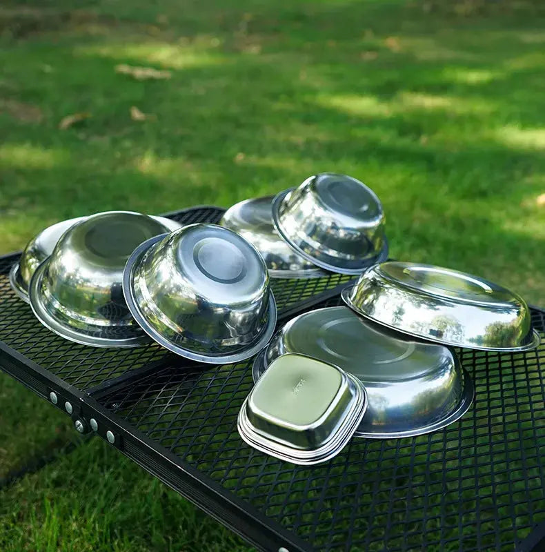 22PCS Portable Camping Cookware & Dining Set NNEOBA