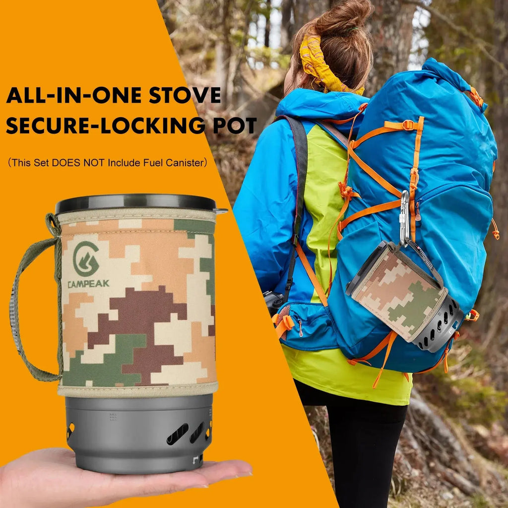 1.4L Backpacking Stove Cooking System NNEOBA
