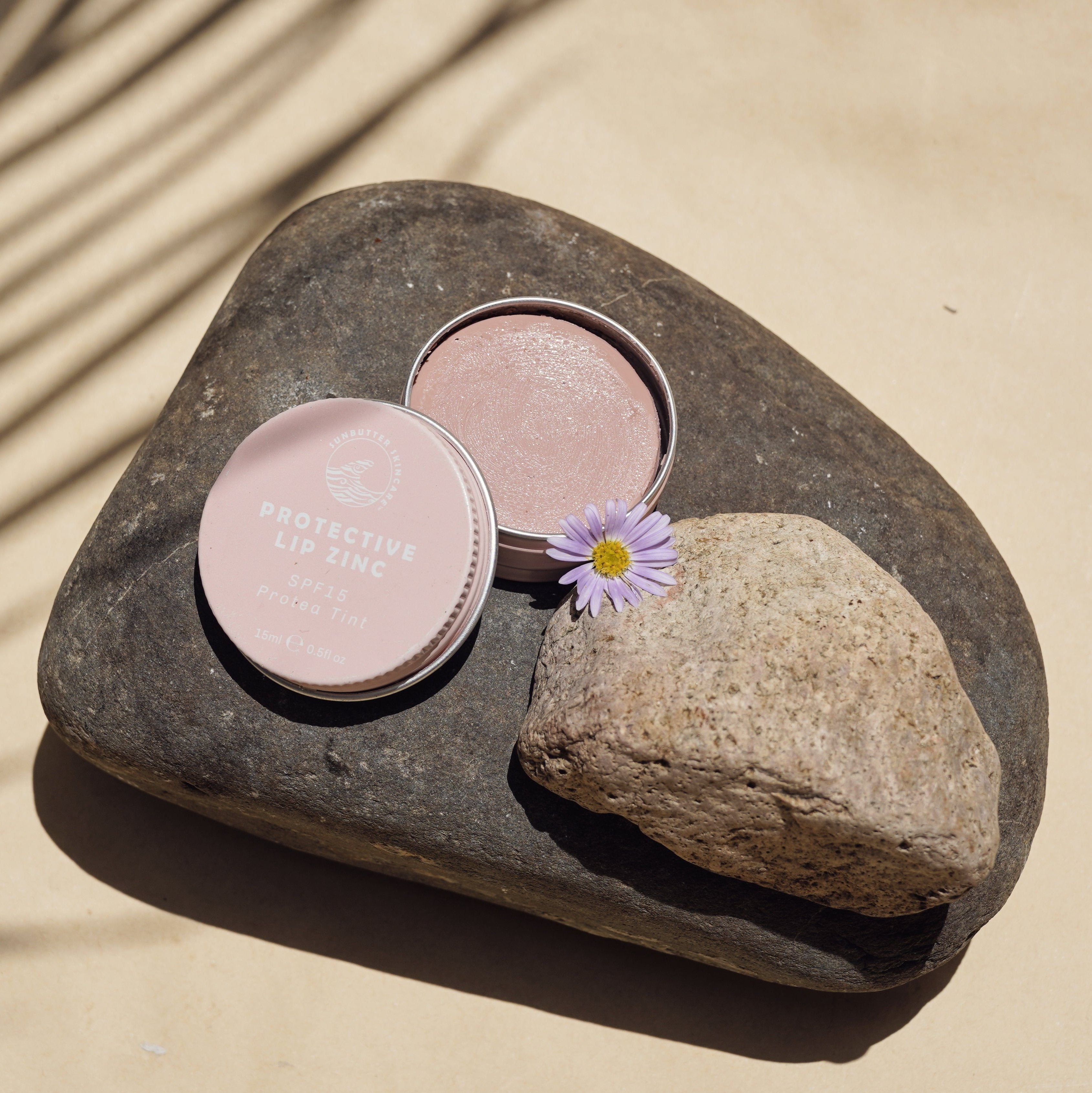 SPF15 Protective Lip Zinc - Protea Tint *SHORT DATED*