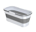 NNEOBA Rectangular Fishing Bucket Portable Plastic-0
